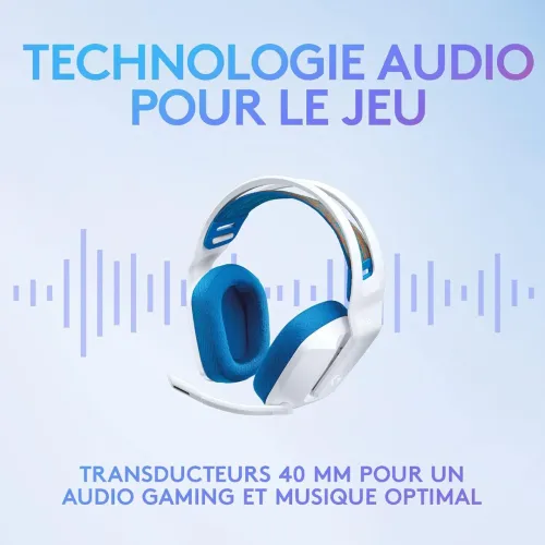 Logitech G335 Casque Gamer Filaire, avec Micro