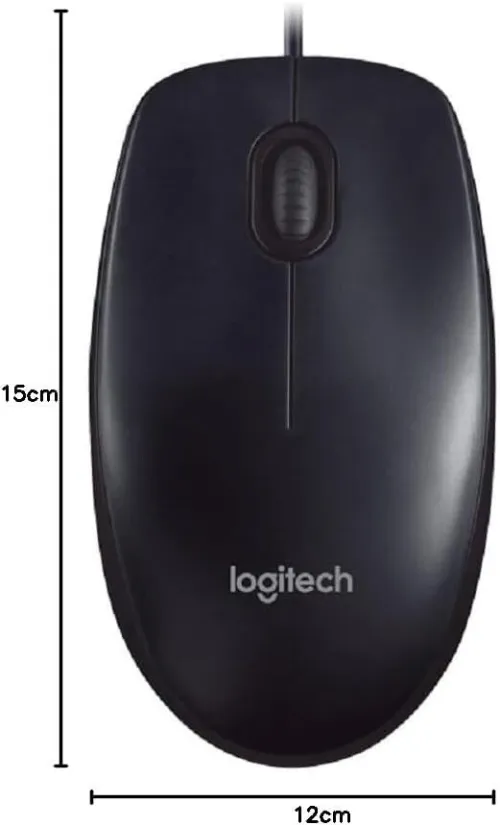 LOGITECH M90 SOURIS FILAIRE OPTIQUE USB, HAUTE PRÉCISION 1000 DPI