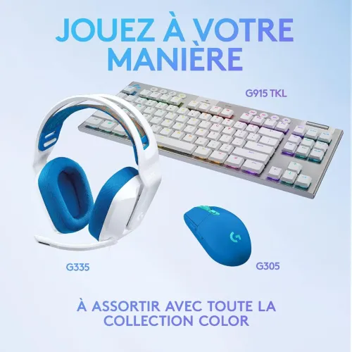 Logitech G335 Casque Gamer Filaire, avec Micro