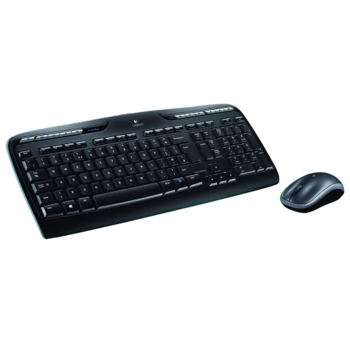 Logitech Wireless Desktop MK330 - Ensemble sans fil souris + clavier (AZERTY Français)