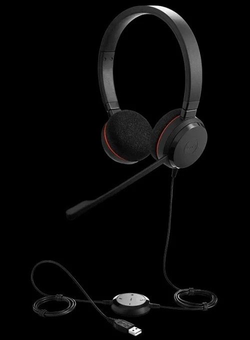 Jabra Evolve 20SE MS Stereo Casque audio Binaural