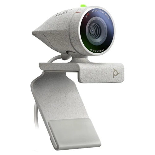 Poly P5 hp Webcam Full HD 1080p avec microphone intégré et optique haut de gamme.