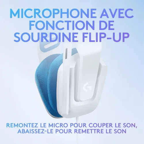 Logitech G335 Casque Gamer Filaire, avec Micro