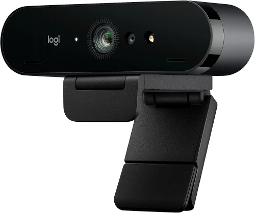 Logitech Brio Webcam 4K, Appel vidéo Ultra 4K HD,