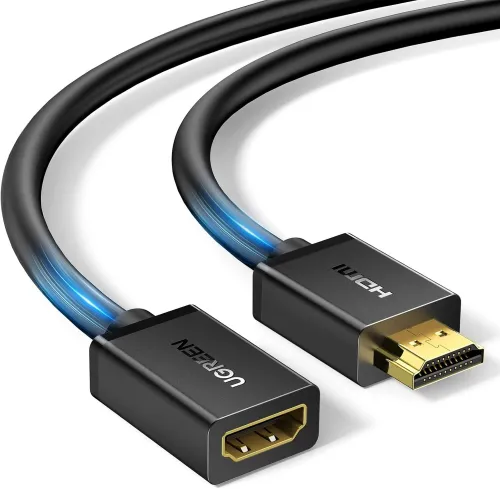 UGREEN HDMI Extension Cable 4K HDMI Extender 10FT Male to Female Adapter Cord 