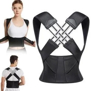 Ceinture de Posture Réglable - Correcteur de Posture pour le Dos, Cou et Épaules