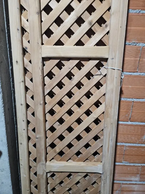 Séparation en bois