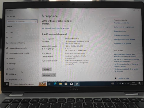 Dell Latitude 5420 (G11) LATITUDE I5-1145G7 16GB 256GB