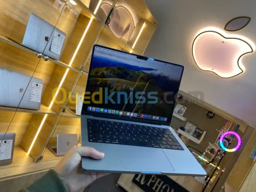 Macbook pro 2021 14pouce M1 pro 16g 512g cycle 129 libire officiel 