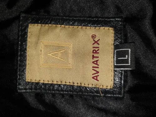 Veste aviatrix 100% cuire