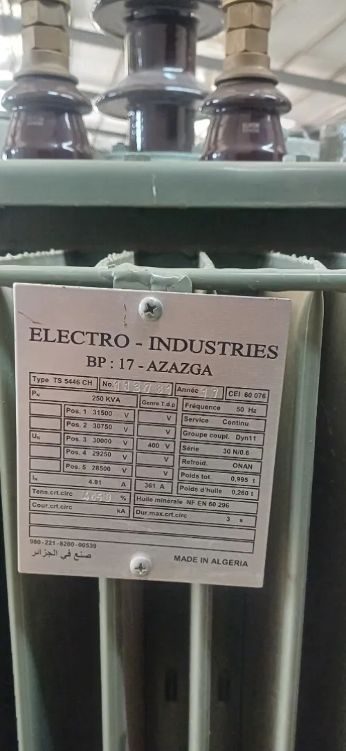 Poste transformateur 