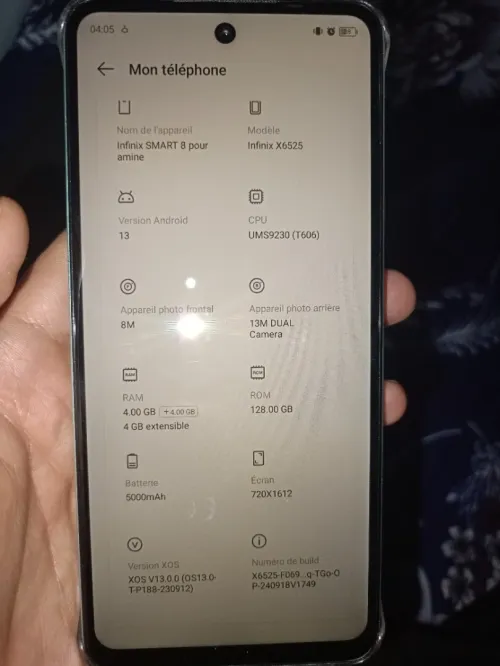 Infinix smart8 Infinix