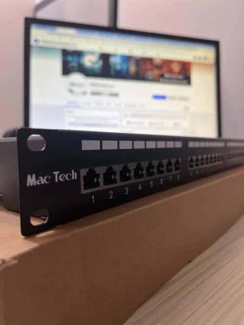 Panneau de brassage 24 Port Cat6