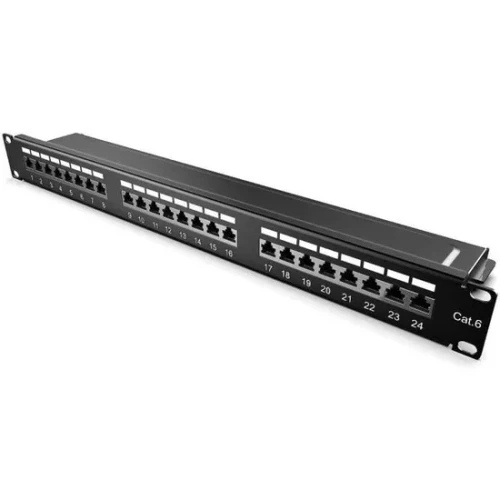 Panneau de brassage 24 Port Cat6