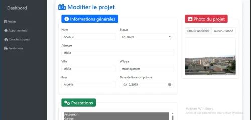 Site Pro Gestion Scolaire & Agence Immobilière