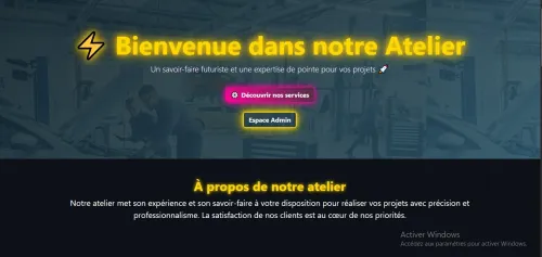 Site web ou Application Bureautique Complète
