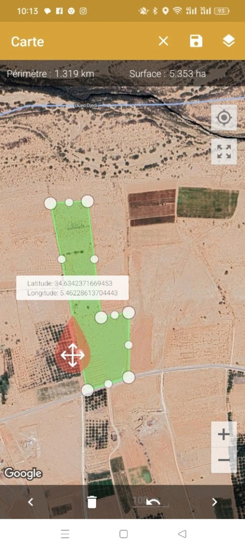 Vente Terrain Biskra Mekhadma