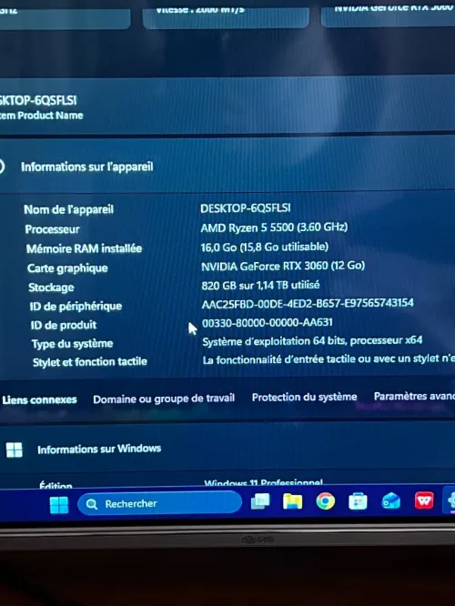 Pc gamer bon etat