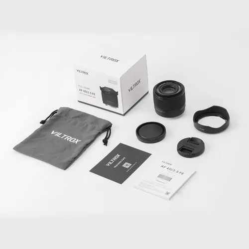 Objectif Caméra VILTROX AF 40mm F2.5 FE ( FULL FRAME / E-MOUNT )