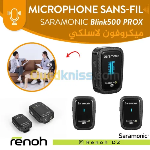 Microphone Sans-Fil SARAMONIC Blink500 PROX Q2