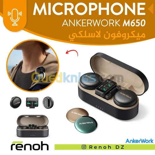 Microphone Sans-Fil ANKERWORK M650