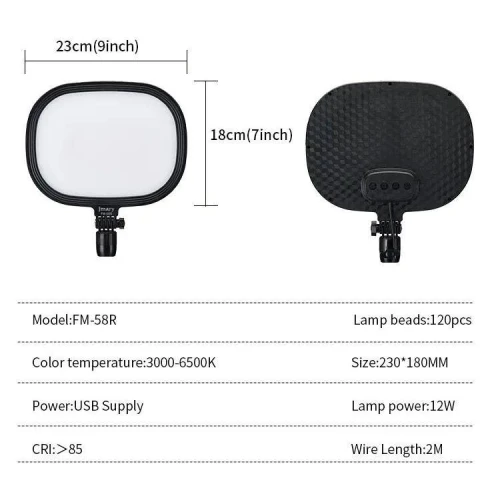 Torche LED JMARY FM-58R Bi-Color