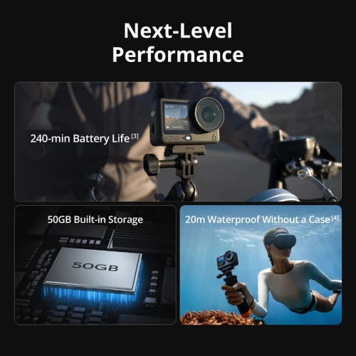 Caméra Action DJI OSMO ACTION 6 STANDARD COMBO