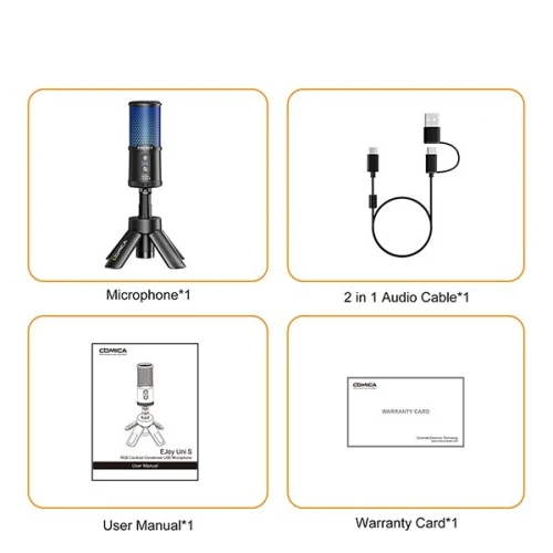Microphone USB COMICA EJOY UNI S