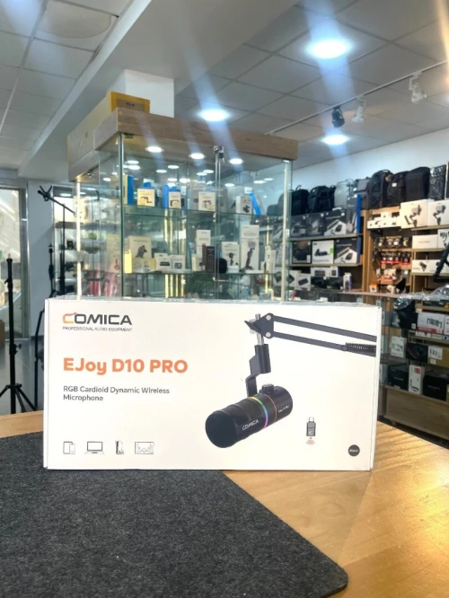 MIC COMICA EJOY D10 PRO AVEC BOOM ARM SANS FIL