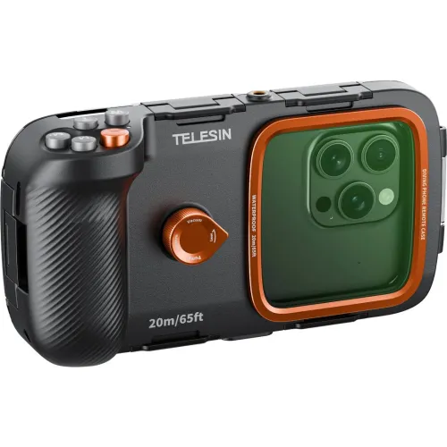 Caisson Waterproof TELESIN UNDERWATER DIVING PHONE CASE ( P4-WTP-06 ) ( UNIVERSAL )