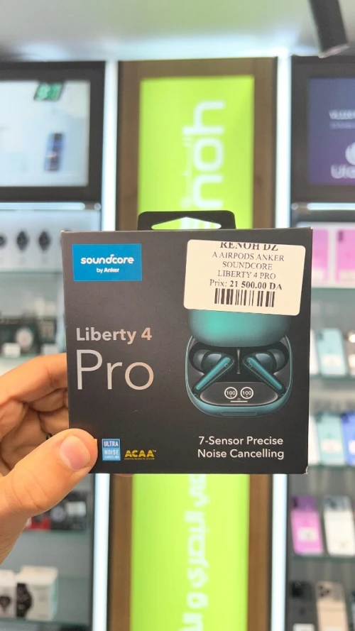 Ecouteurs (Kitman) Sans-Fil ANKER SOUNDCORE LIBERTY 4 PRO ( Couleur VERT=GREEN )