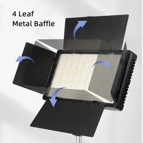 Panneau LED Bi-Color LED U600+ (3200K-5500K) (Pack 2x Avec Batterie et Trépied)