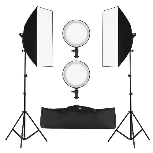 Kit Softbox Studio 45W (Bi-Color / 2x Pieces)