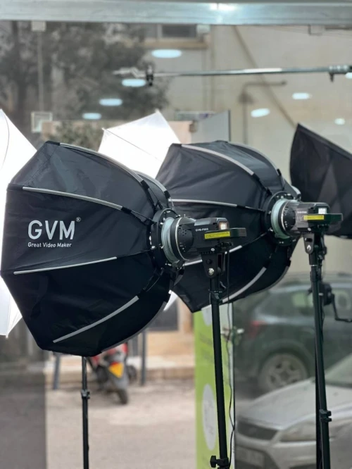 KIT LUMIERE STUDIO GVM P80S (4 SOURCE)