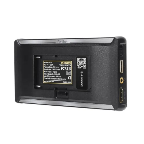Moniteur Caméra PORTKEYS PT6 600NIT 3D LUT