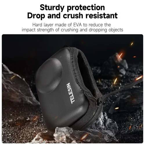 Pochette Caméra Action TELESIN CAMERA STORAGE PROTECTIVE BAG Pour DJI ACTION 3/4/5 Pro (OA-BAG-002)