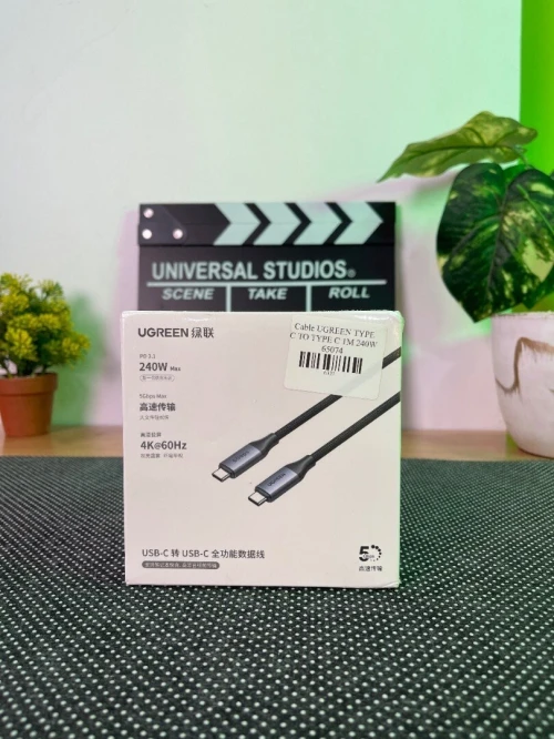 Cable UGREEN TYPE C TO TYPE C 1M  240W