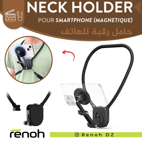 Neck Holder Pour Smartphone MAGNETIQUE