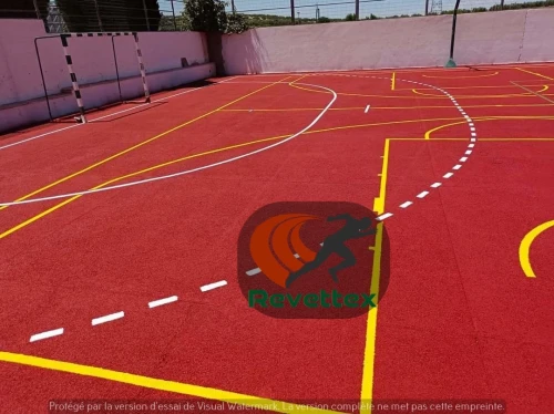 Piste d'athlétisme, GOMME, EPDM, Caoutchouc