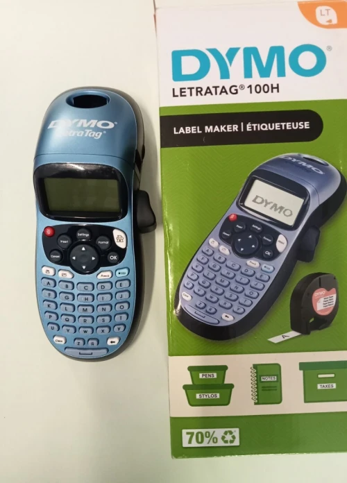 ETIQUETEUSE PORTATIVE DYMO LetraTag LT-100H