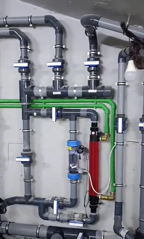 Plomberie chauffage, Central et Gaz, installation, piscine