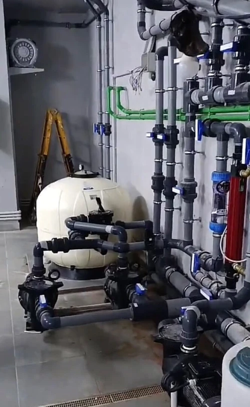 Plomberie chauffage, Central et Gaz, installation, piscine