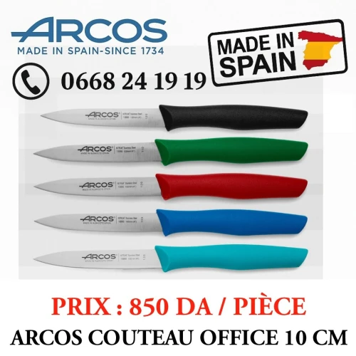 ARCOS nova couteau office 100MM