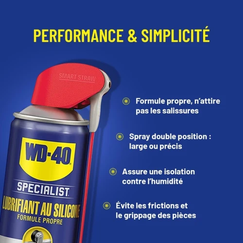 WD-40 SPECIALIST lubrifiant au silicone 400ML