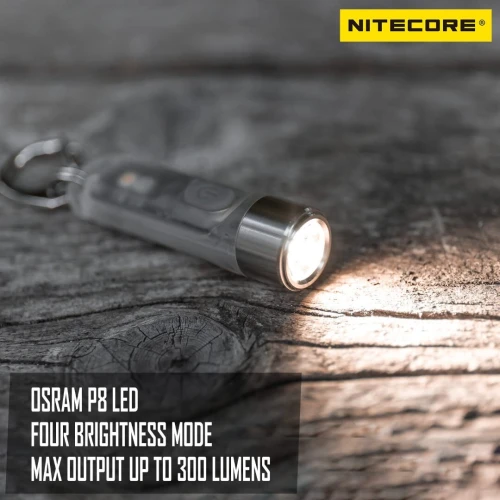 NITECORE LAMPE TIKI 300 LUMENS RECHARGEABLE 