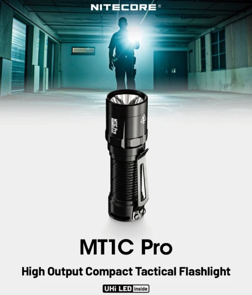 NITECORE lampe led MT1C PRO - 1000 LUMENS