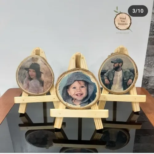 Mini chevalets trépied en bois حوامل خشبية ثلاثية الأرجل