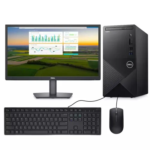 PC DE BUREAU DELL VOSTRO I5 -12EME - 8GB -512SSD -ECRAN 20" - GRAVEUR DVD - CLAVIER ET SOURIS - LICENCE WINDOWS