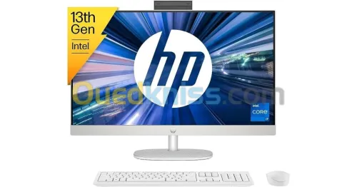 ALL IN ONE HP I7 -13 EME GENERATION -RAM 16 GB -DISQUE 512 SSD - ECRAN 24"  IPS FULL HD