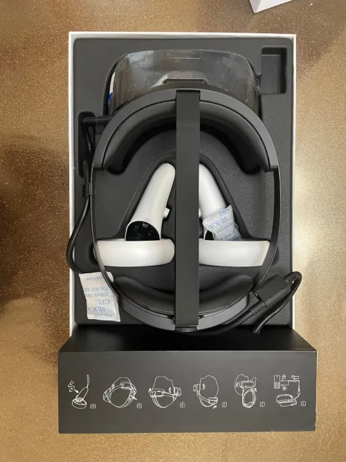 VR / VR نظارات الواقع الافتراضي DPVR E4 casque VR Pour Pc neuf jamais utilisé 120hz 4k (Caba) لافار